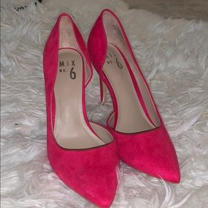 Vibrant Pink Stiletto Heels